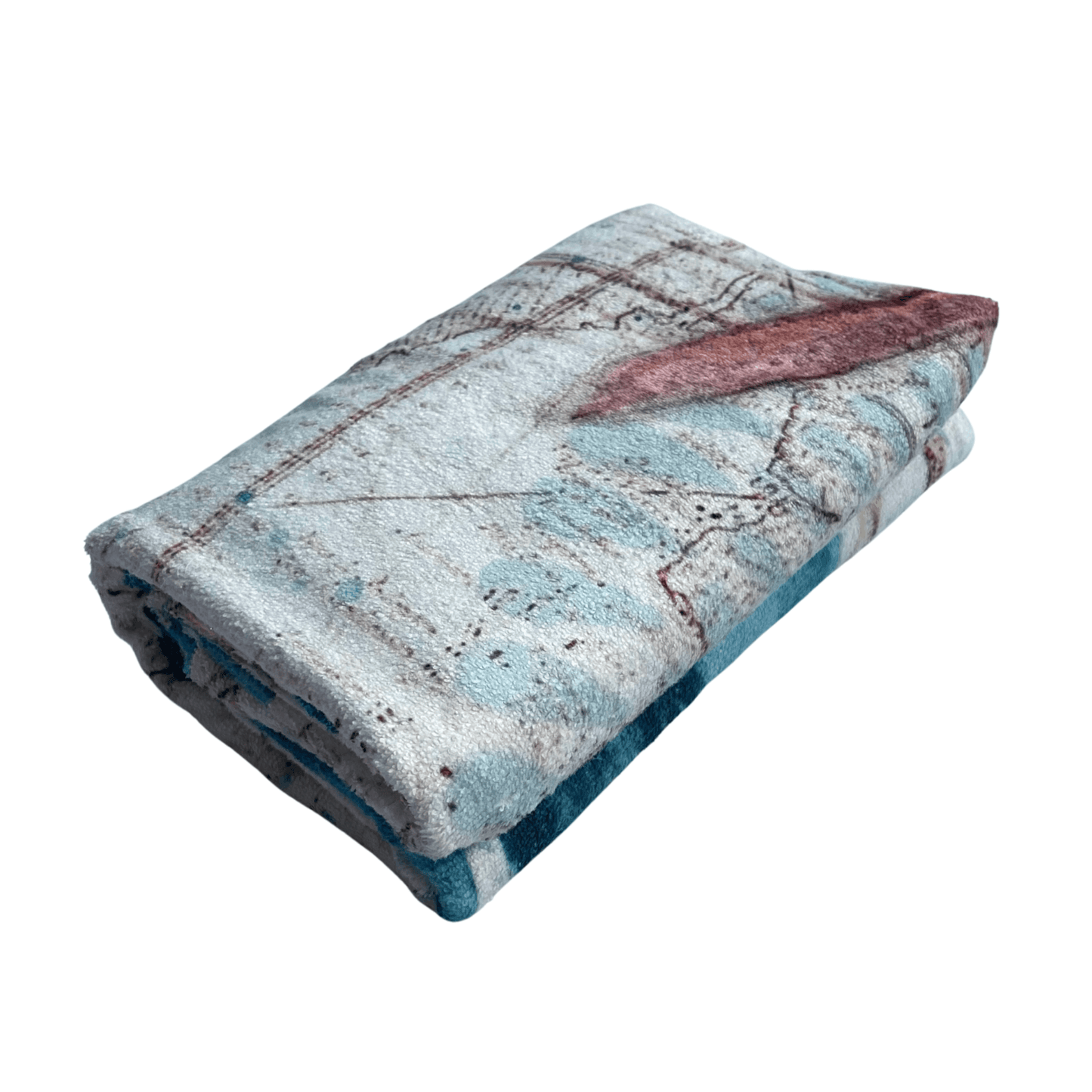 Adult Poncho Towel - Whale - Dropbear Outdoors