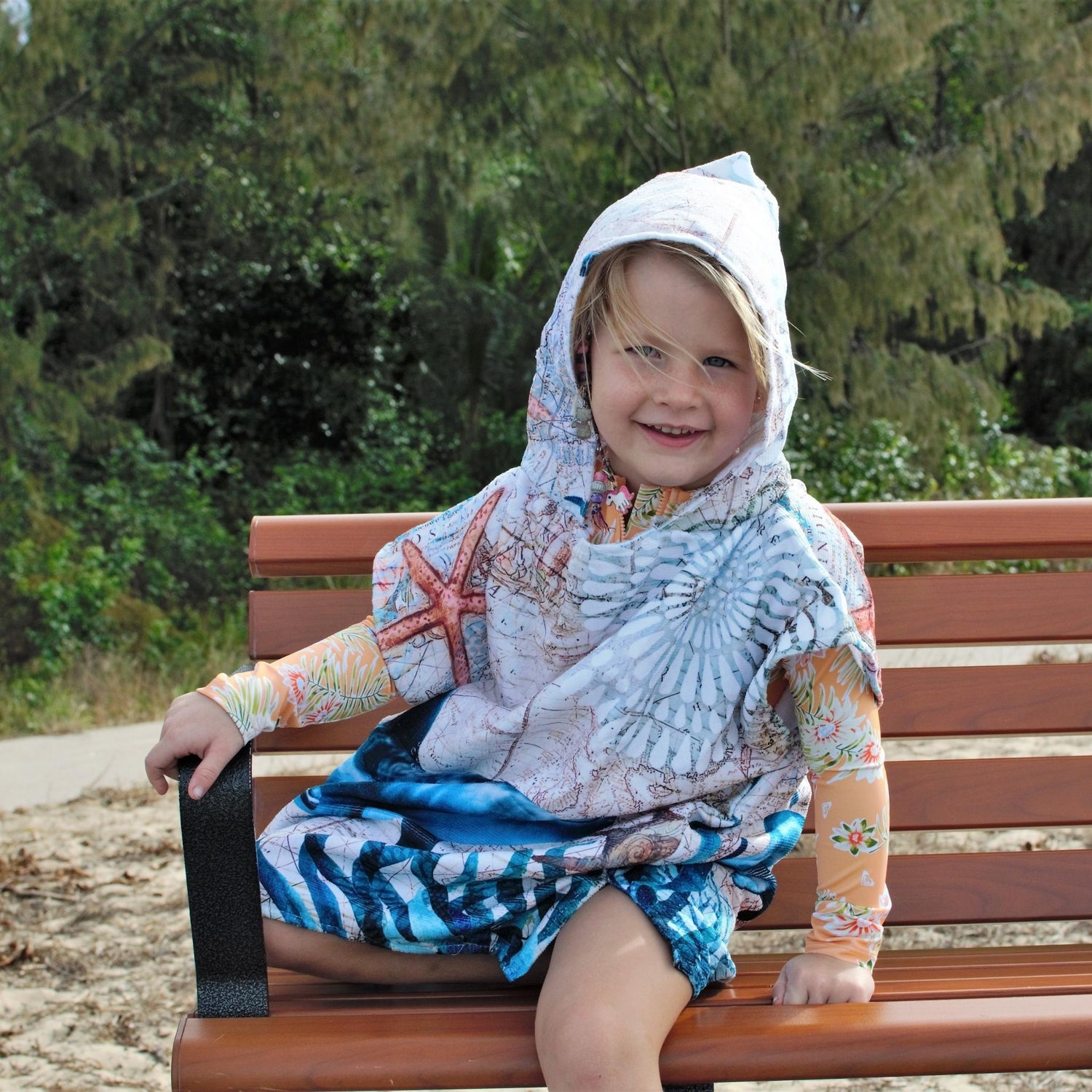 Kinder Poncho Handtücher