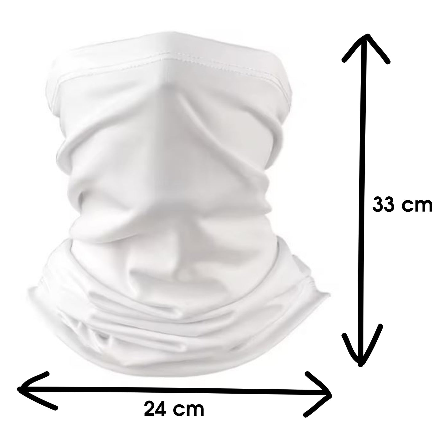 Bandana / Gesichtsschutz / Stirnband – Personalisierte Eco-Buffs für Vereine & Teams