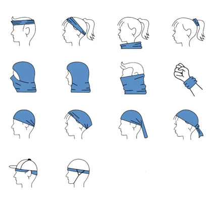 Bandana / Gesichtsschutz / Stirnband – Personalisierte Eco-Buffs für Vereine & Teams