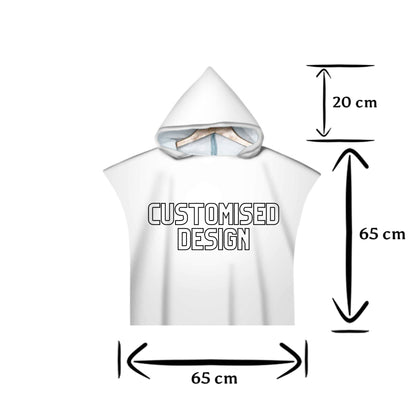 Kinder Poncho Handtuch – Individuelles Design