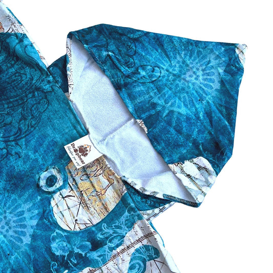 Adult Poncho Towel - Octopus - Dropbear Outdoors