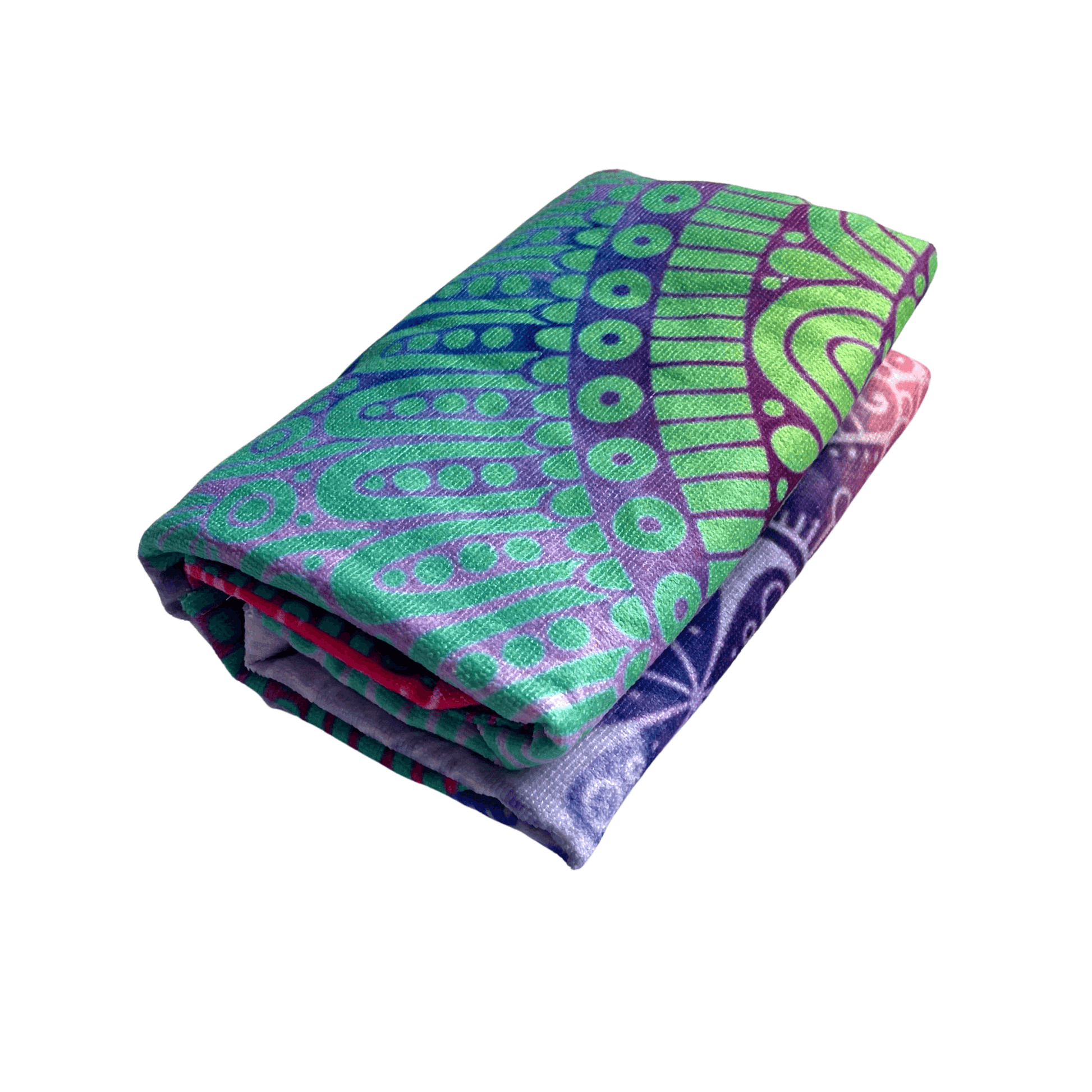 Adult Poncho Towel - Oriental Mandala - Dropbear Outdoors