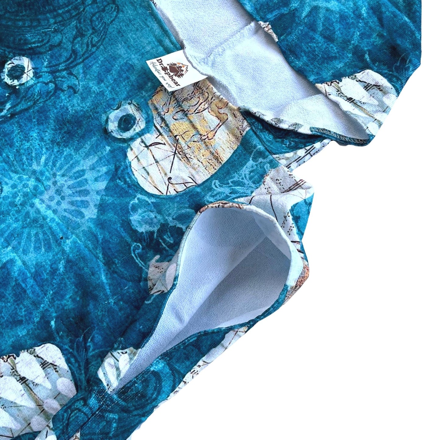 Adult Poncho Towel - Octopus - Dropbear Outdoors