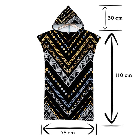 Adult Poncho Towel - Down to Earth - Dropbear Outdoors