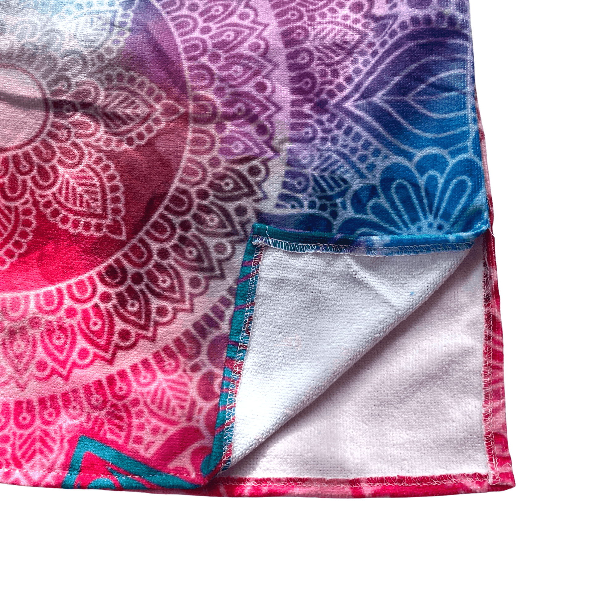 Adult Poncho Towel - Oriental Mandala - Dropbear Outdoors