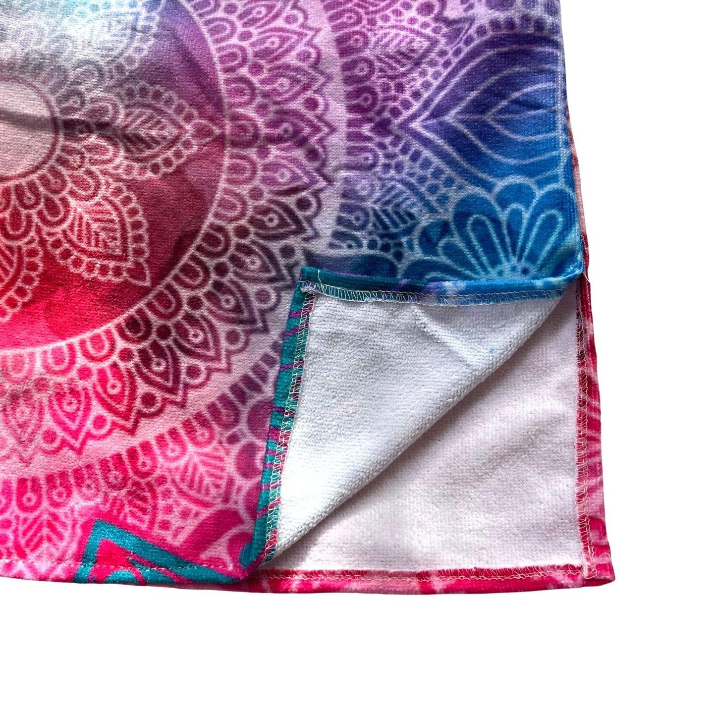 Adult Poncho Towel - Oriental Mandala - Dropbear Outdoors