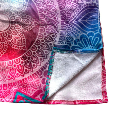 Adult Poncho Towel - Oriental Mandala - Dropbear Outdoors