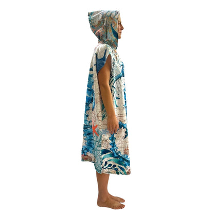 Adult Poncho Towel - Seahorse - Dropbear Outdoors