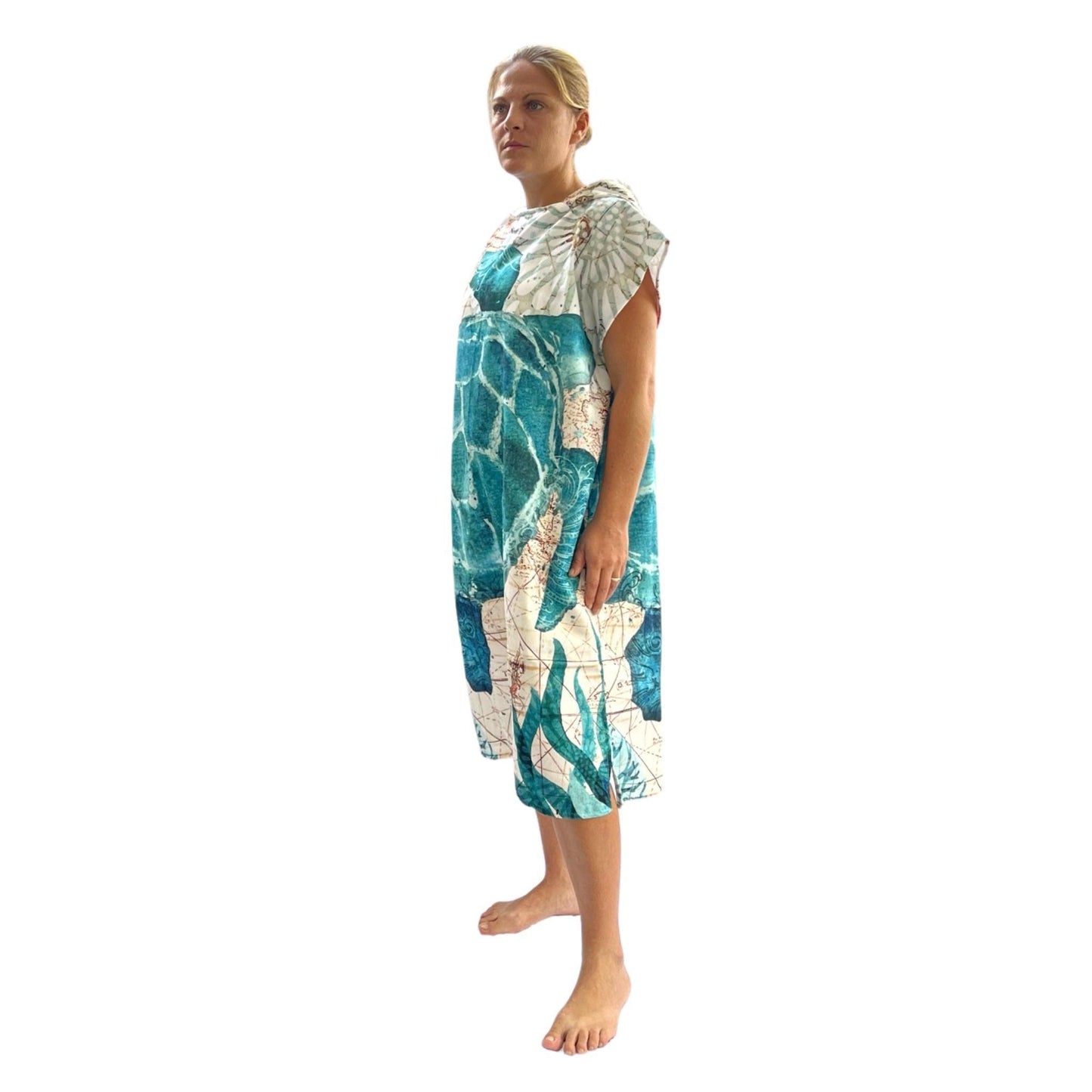 Adult Poncho Towel - Turtle - Dropbear Outdoors