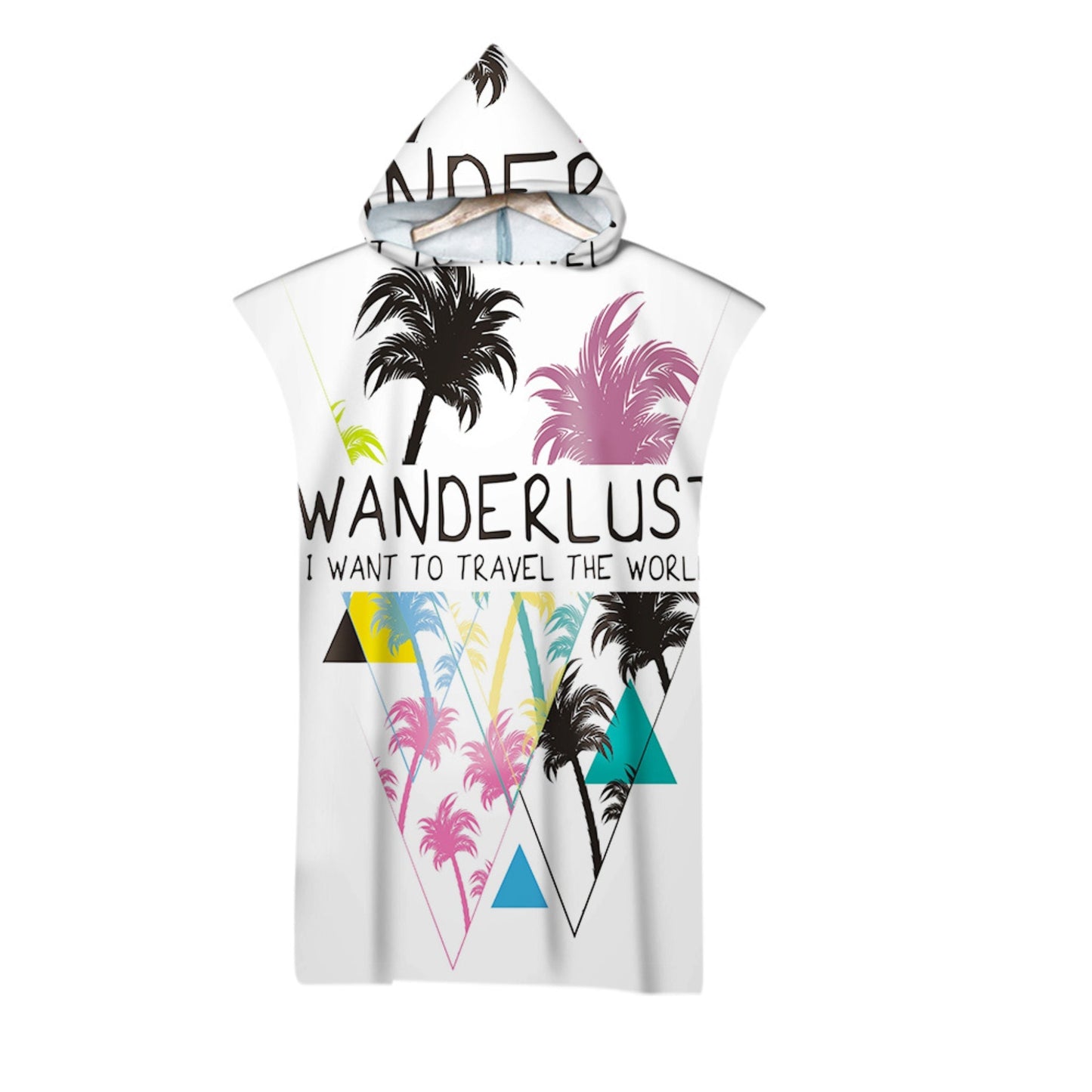 Wanderlust Changing Towel with Hood