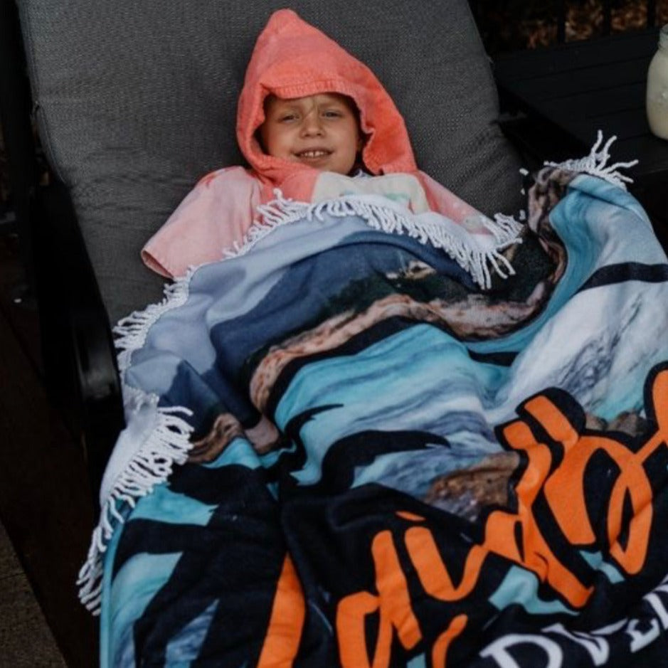 Rundes Strandhandtuch – Individuelles Design