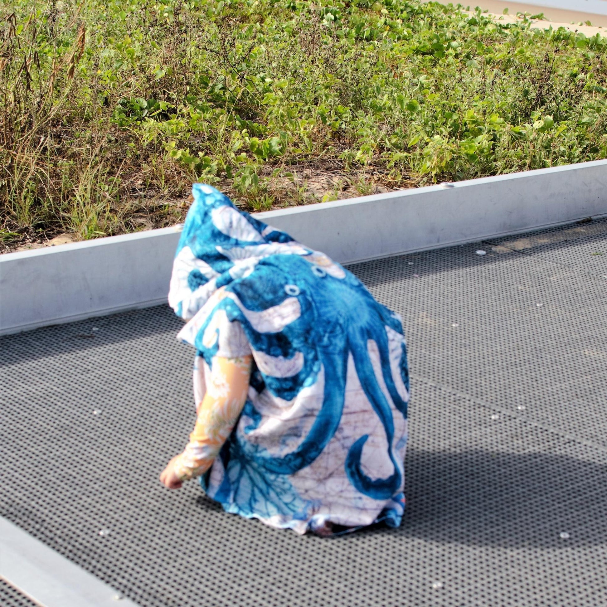 Kids Poncho Towel - Octopus - Dropbear Outdoors