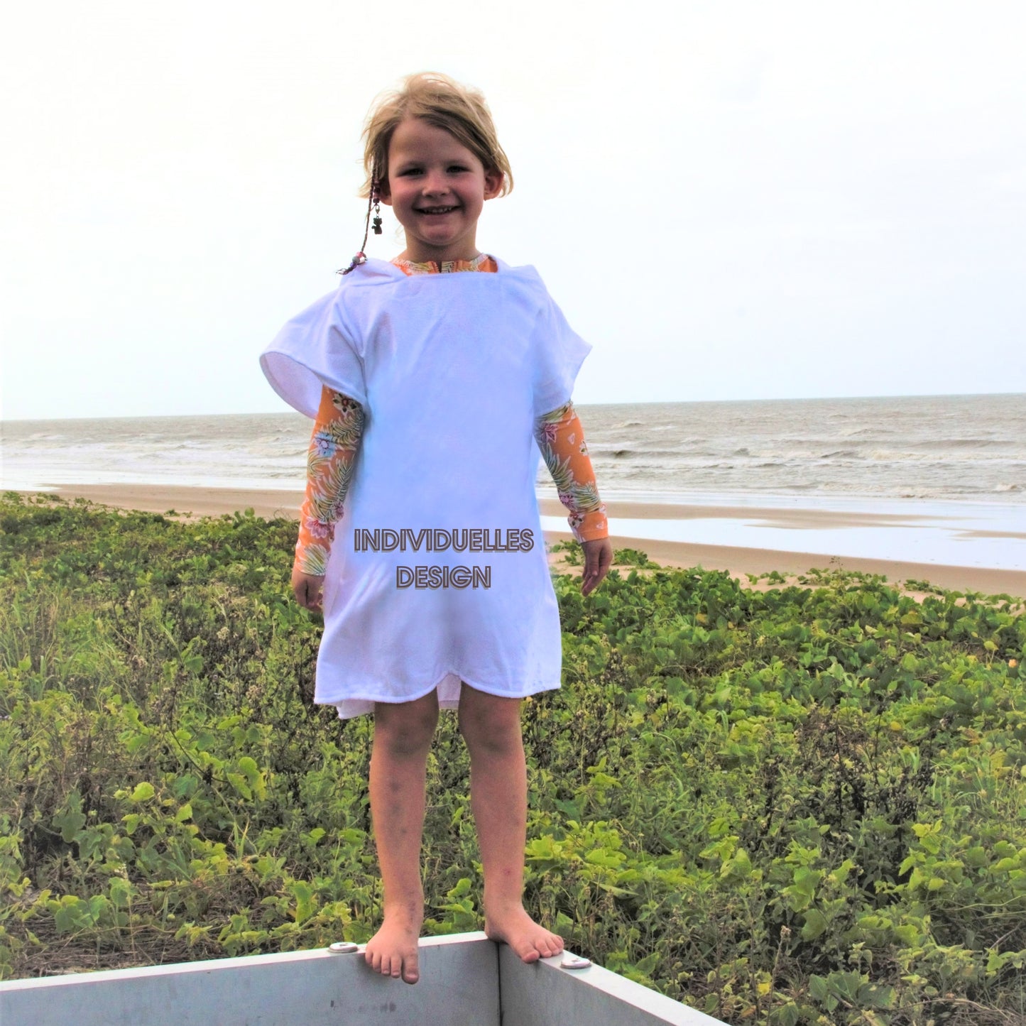 Kinder Poncho Handtuch – Individuelles Design