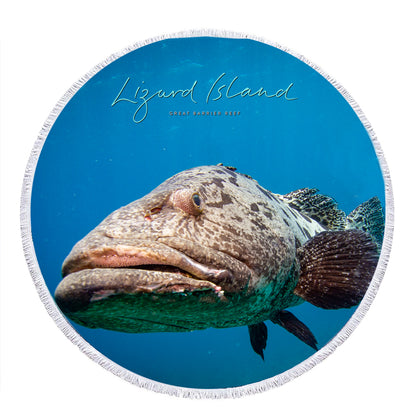 Rundes Strandhandtuch – Individuelles Design