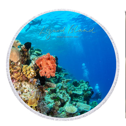 Rundes Strandhandtuch – Individuelles Design