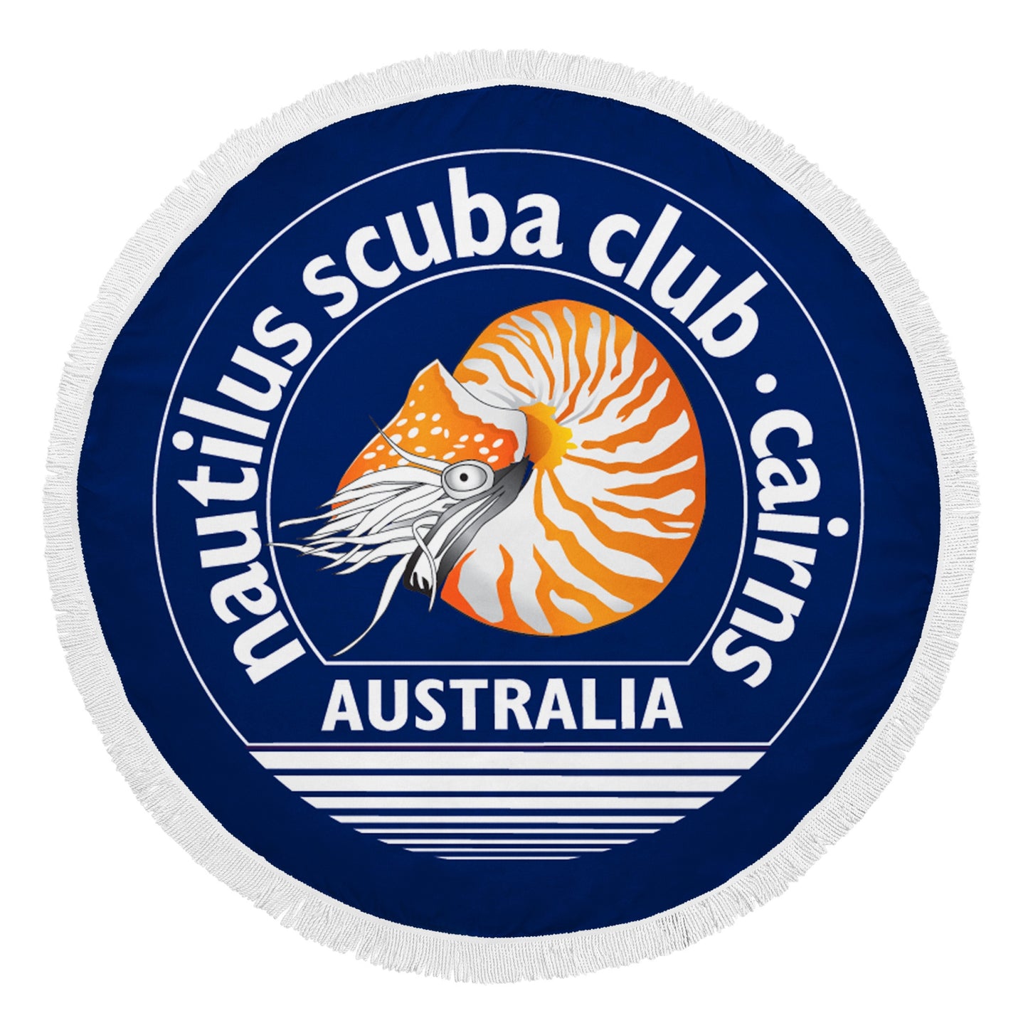 Rundes Strandhandtuch – Individuelles Design